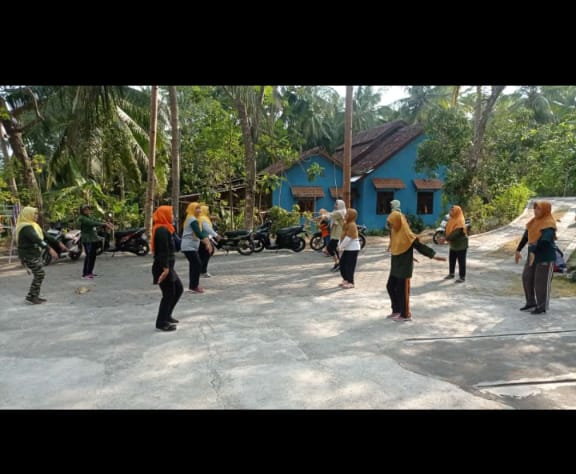 Kelompok Senam Bugar Anjir Rutin Laksanakan Senam Setiap Minggu